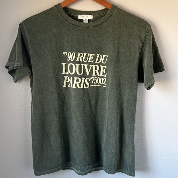 Topshop Shrunken Graphic Tee - Picture 2 of 3